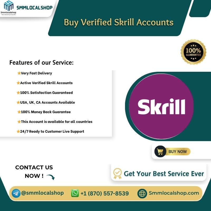 Buy Verified Skrill Accounts